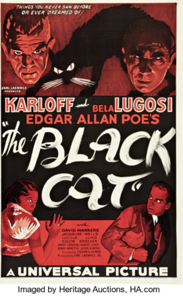 1934 The Black Cat Poster, $286,800