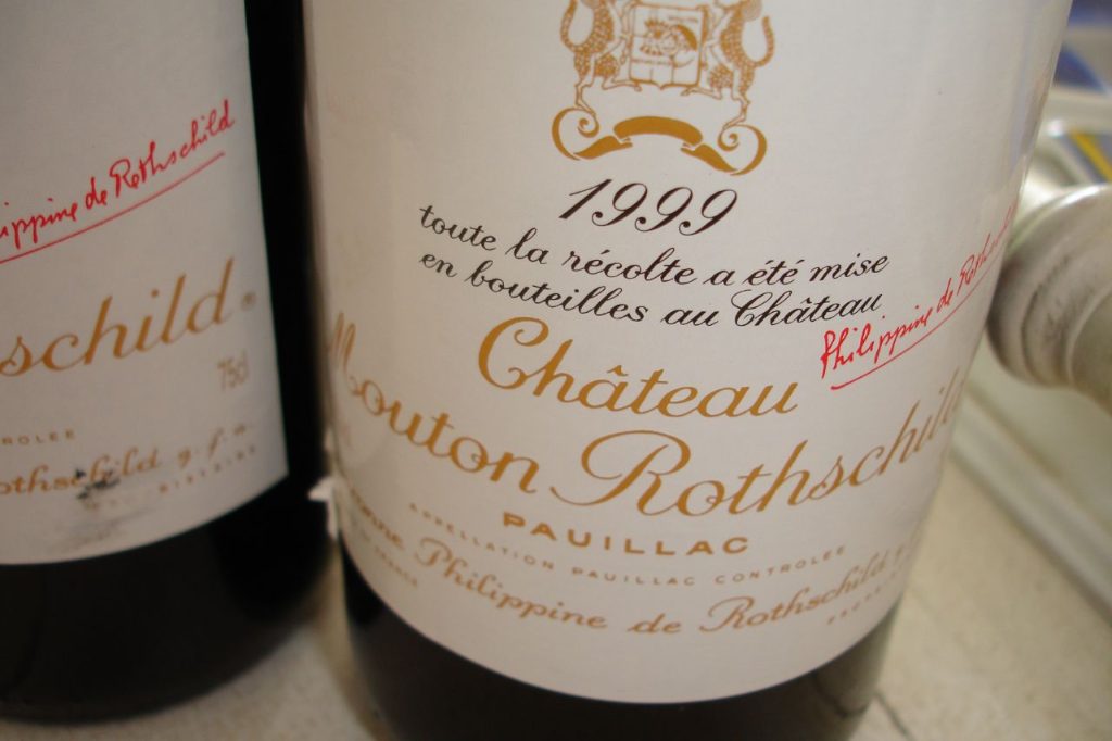  Chateau Mouton Rothschild wine
