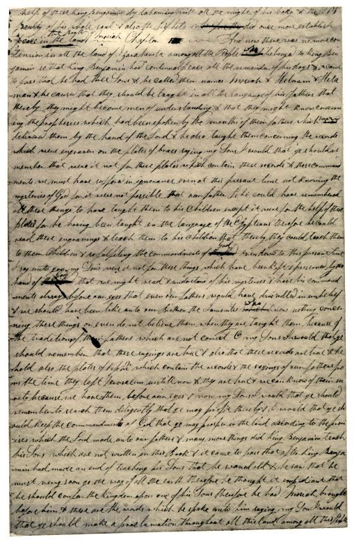 PRINTER’S MANUSCRIPT OF THE BOOK OF MORMON - part of our top 10 Rare Books Ever Sold as of 2025 