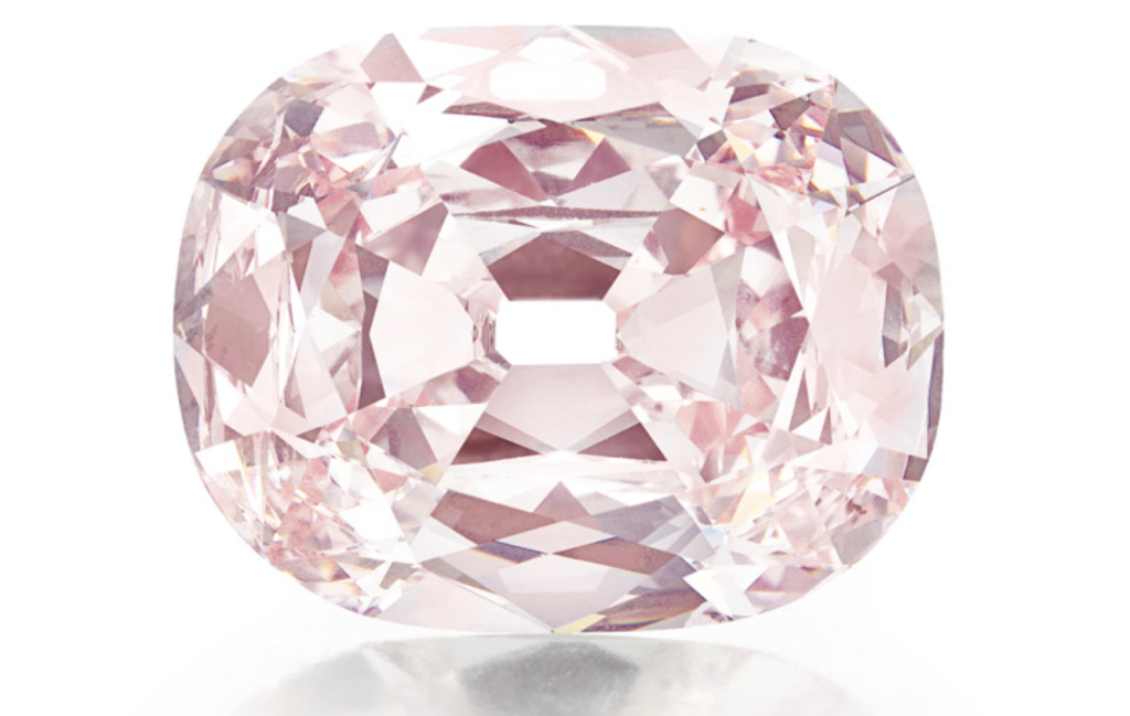 One of the priciest pink diamond sold at auction, great return on investment 