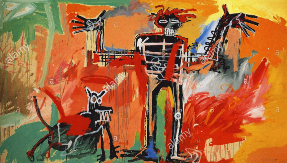 Another of Jean Michel Basquiat's most famous art pieces as of 2025