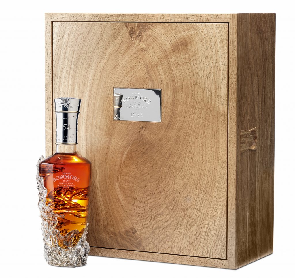 The Bowman 1957 54 Year bottle is in a league of its own, with a limited run of just 12 bottles in total ever being created.