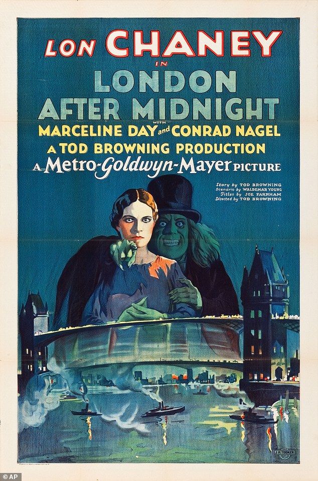 1927 LONDON AFTER MIDNIGHT ($478,000) - One of the most popular, valuable vintage, classic and retro horror movie posters ever sold in the world