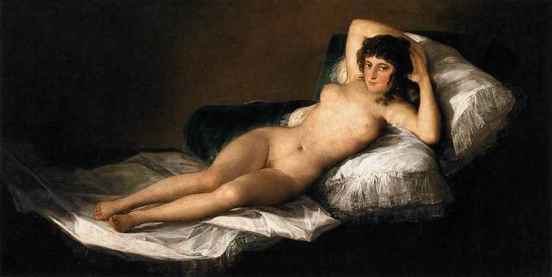 THE NUDE MAJA, GOYA - one of the most controversial and popular paintings ever sold as of 2025